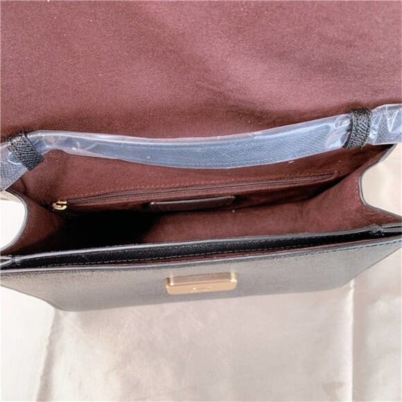 Coach C5632 Brynn Flap Crossbody In Black - Picture 4 of 6